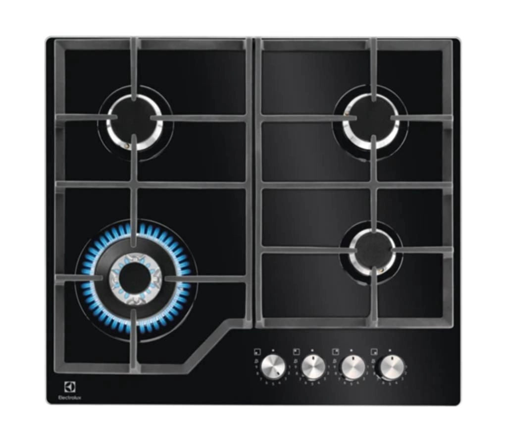 Electrolux KGG64362K Piano cottura Serie 600 Gas on Glass 60cm