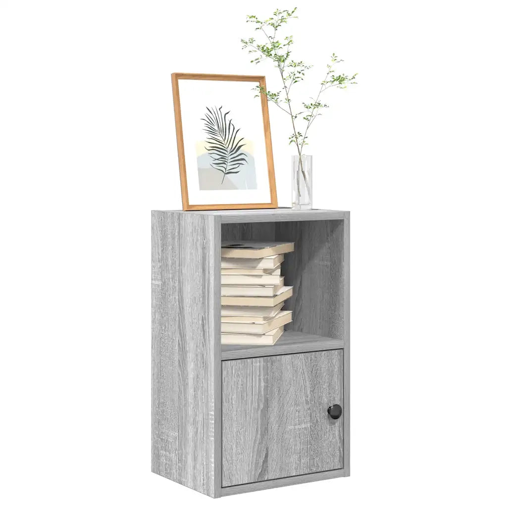 Libreria Grigio Sonoma 31x24x52 cm in Legno Multistrato 860324