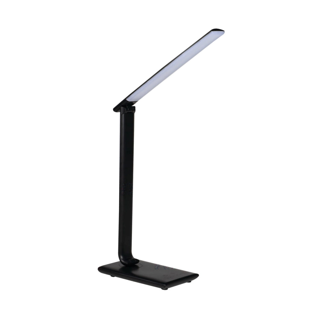 Lampada da scrivania Kanlux Preda 7,3W USB luce variabile nero
