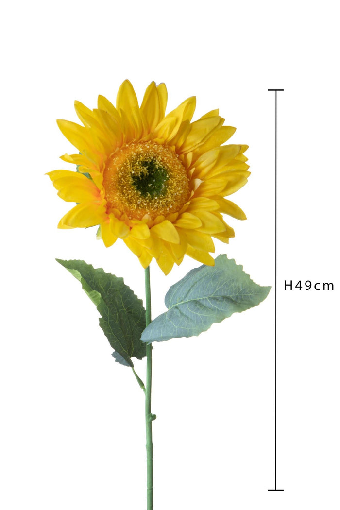 Set 6 Girasoli Artificiali per 1 49 cm