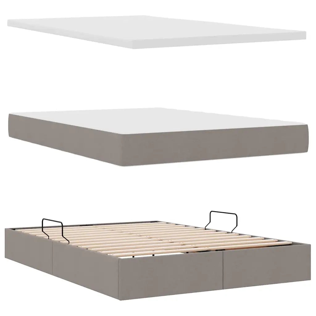 Letto con contenitore e materasso Talpa 140 x 200 cm