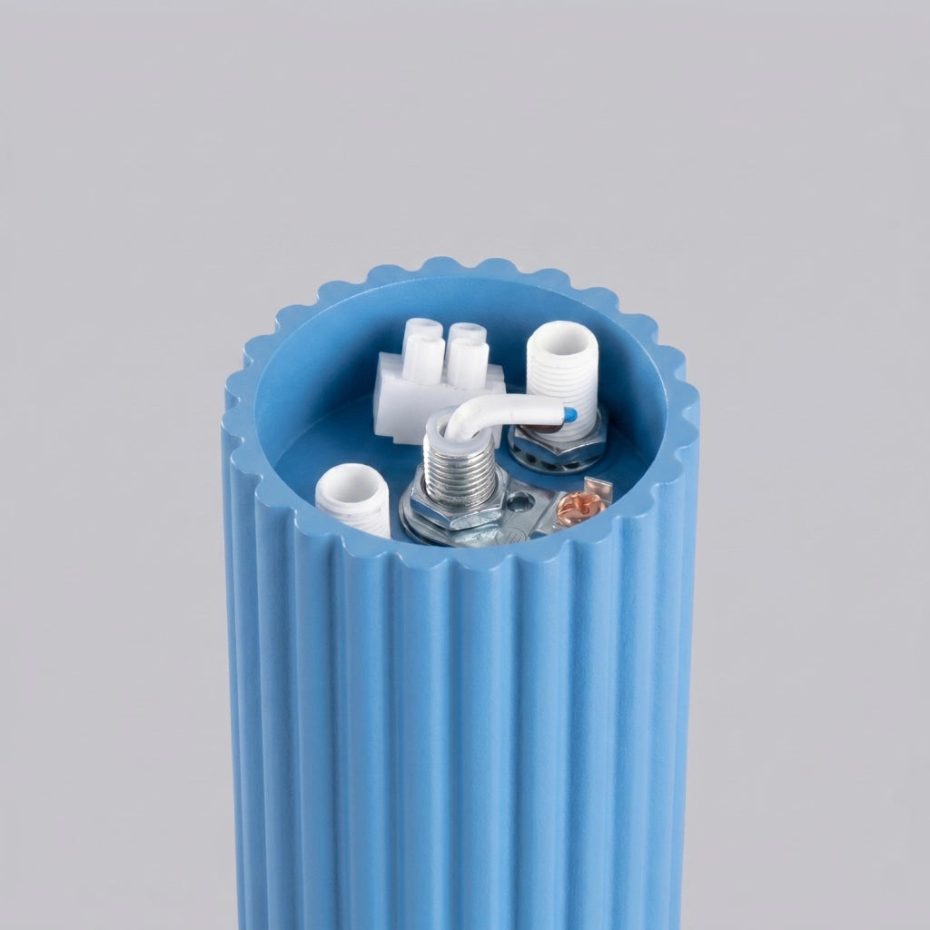 Plafoniera HALO azzurro IP44