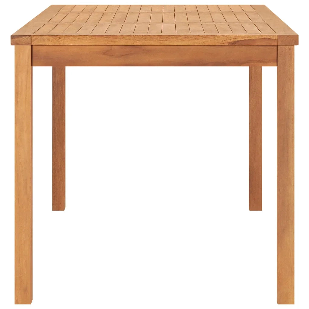 Set da pranzo da giardino 7 pz 160x80 cm in legno massello di teak 3059940