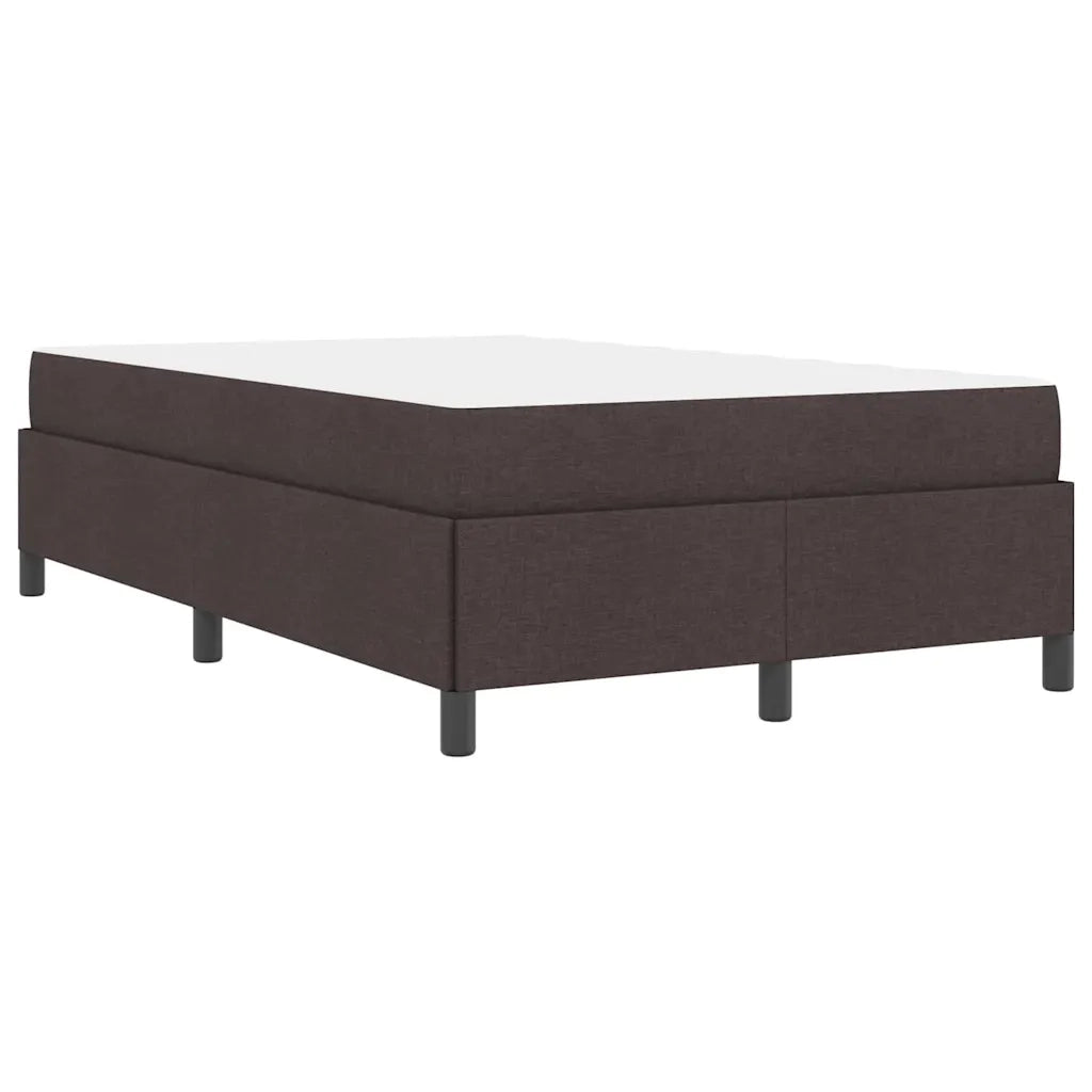 vidaXL Letto a molle Marrone 120 x 190 cm
