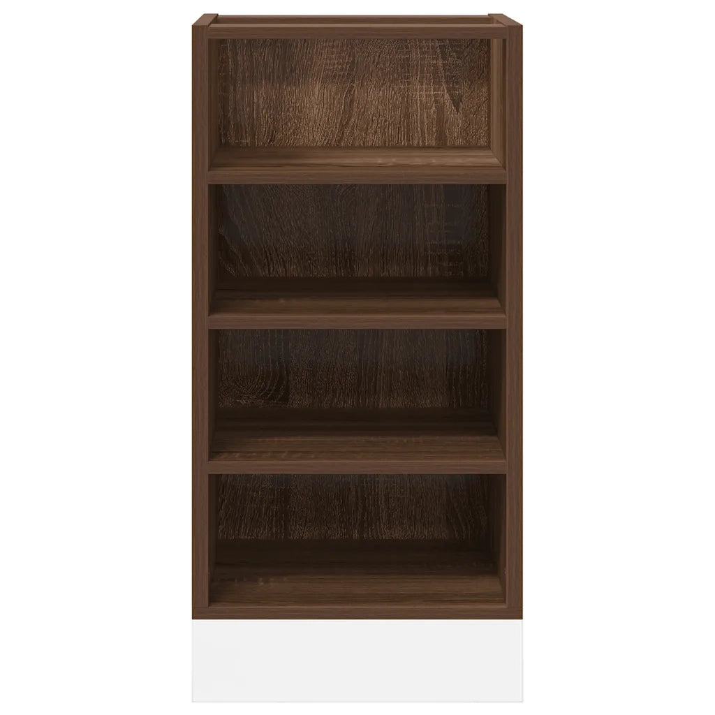 Armadio Inferiore Â“RigaÂ” Rovere Marrone 40x44,5x81,5 cm