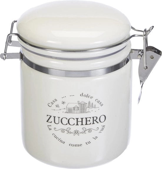 Ciotola da zucchero 500cc - Bianca Ciotola in ceramica per cucina