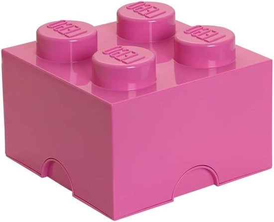 Cassetta di stoccaggio con 4 interruttori - Risoluzione di archiviazione media rosa
