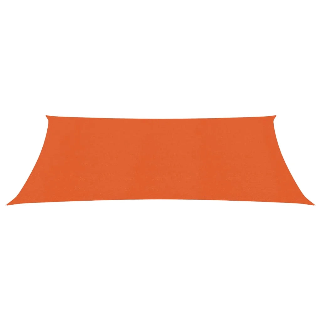 Vela ombreggiante 160 g/m² arancione 3,5 x 4,5 m HDPE 02_0009240