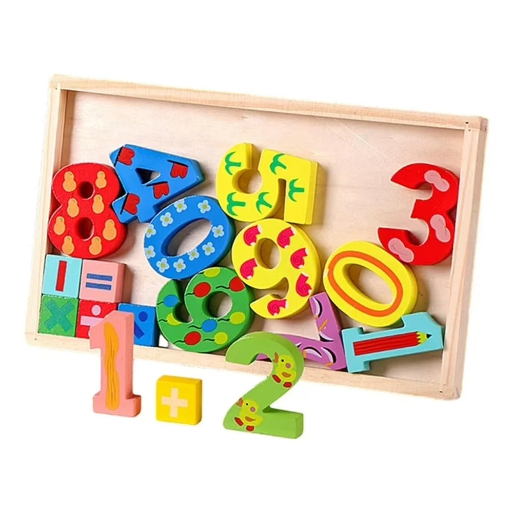 Trade Shop - Gioco Educativo In ​​legno Per Bambini Apprendimento Con Numeri Simboli Matematici 52277 -