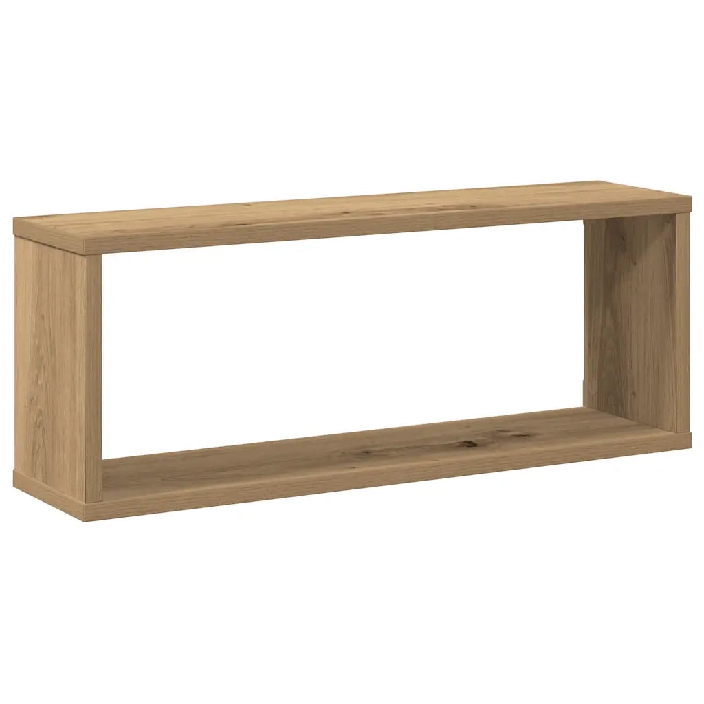 Mensole Parete a Cubo 6 pz Artigianale 30x15x30 cm Truciolato 856591