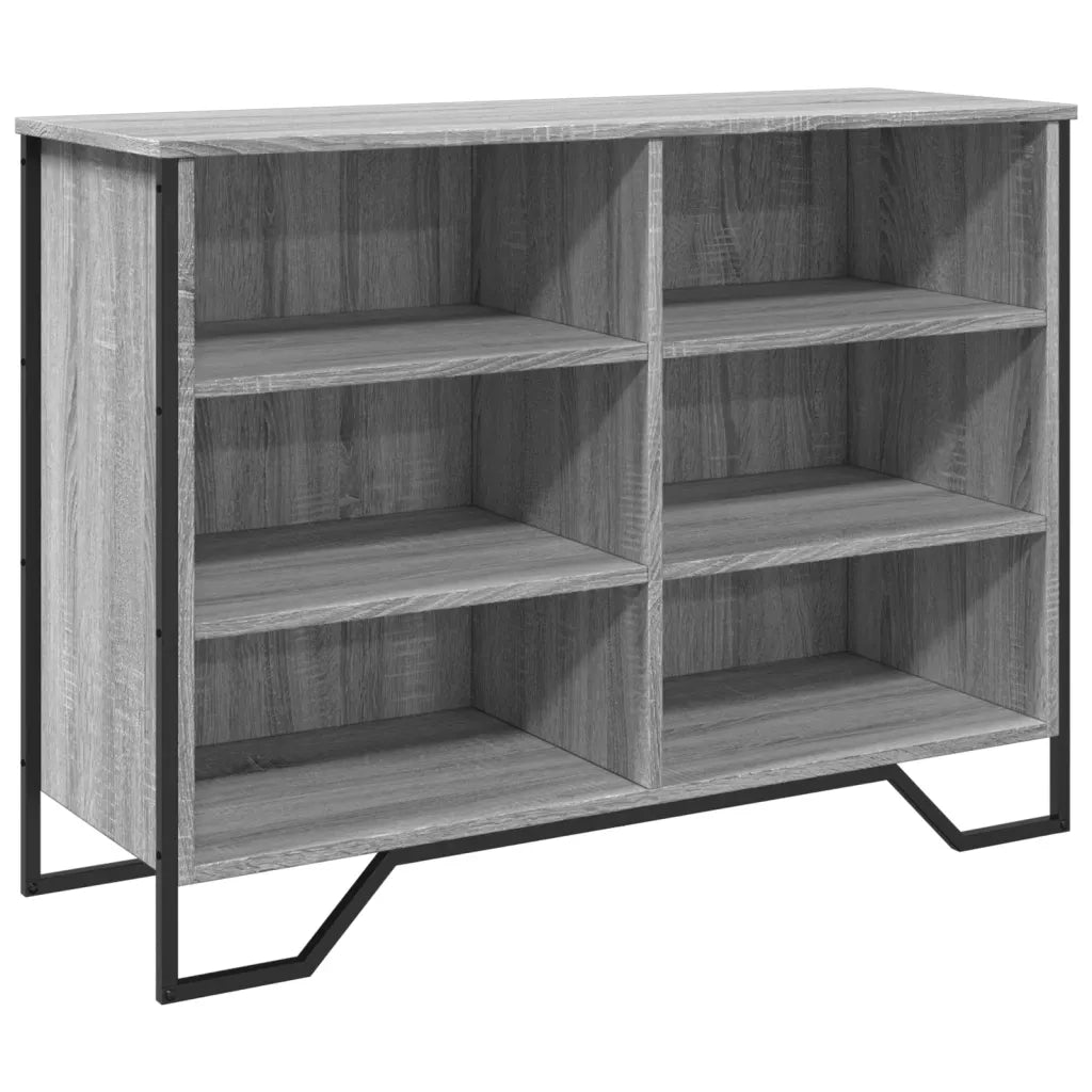 Credenza | Madia | Buffet da pranzo | Armadio da pranzo Grigio Sonoma 101x35,5x74,5 cm in Legno Multistrato