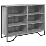 Credenza | Madia | Buffet da pranzo | Armadio da pranzo Grigio Sonoma 101x35,5x74,5 cm in Legno Multistrato