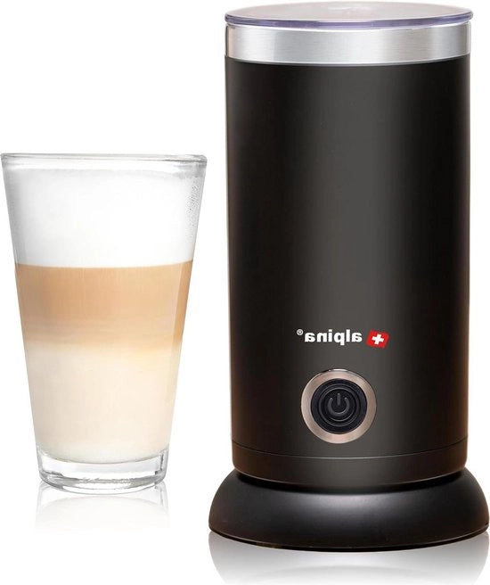Melkopschuimer 3-in-1 230V 450W 300 ML - Opschuimer per Latte Fresco e Caldo - Riscaldamento fino a 65°C - Anti-Acko - Nero