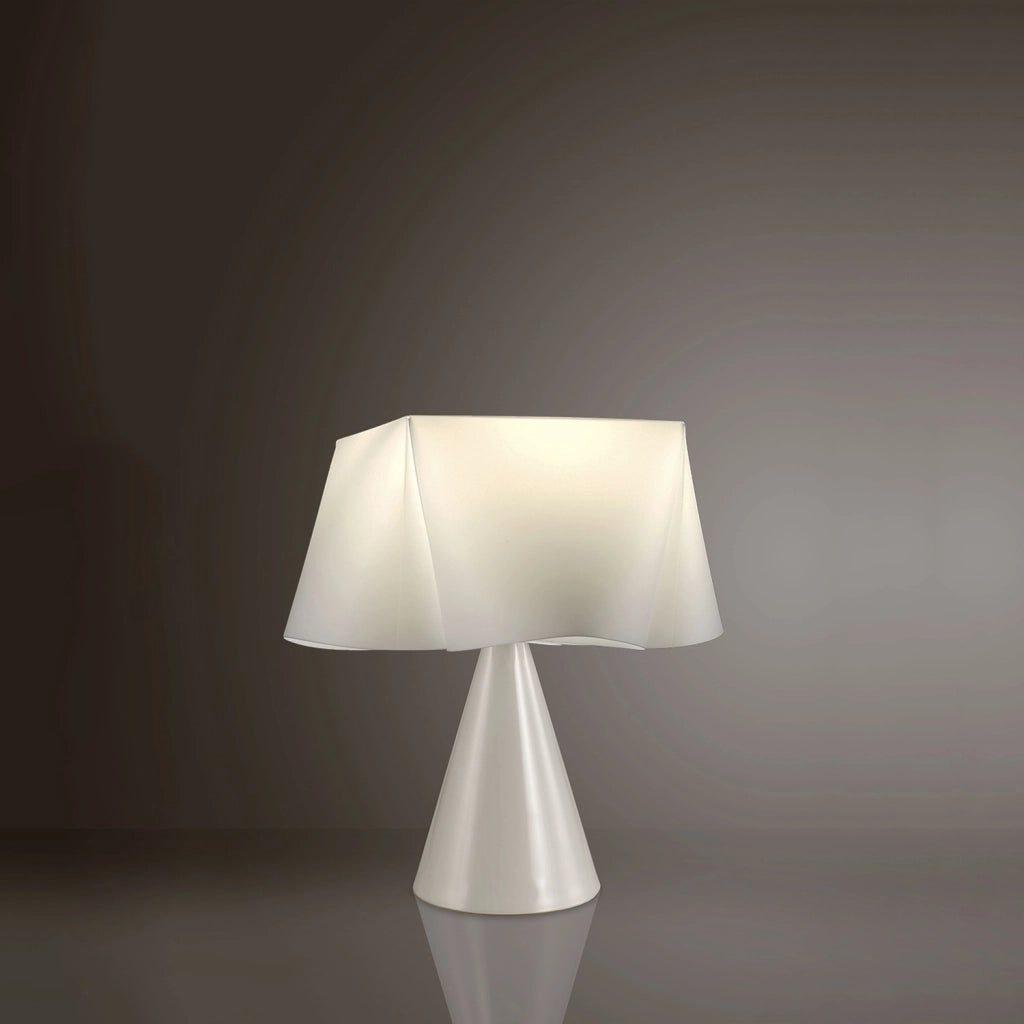 Lampada Da Scrivania Moderna Wanda Polilux ® Bianco 1 Luce E14