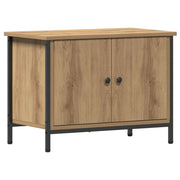 Mobile porta TV rettangolare moderno e funzionale 60 x 35 x 45 cm in legno composito beige 02_0052434