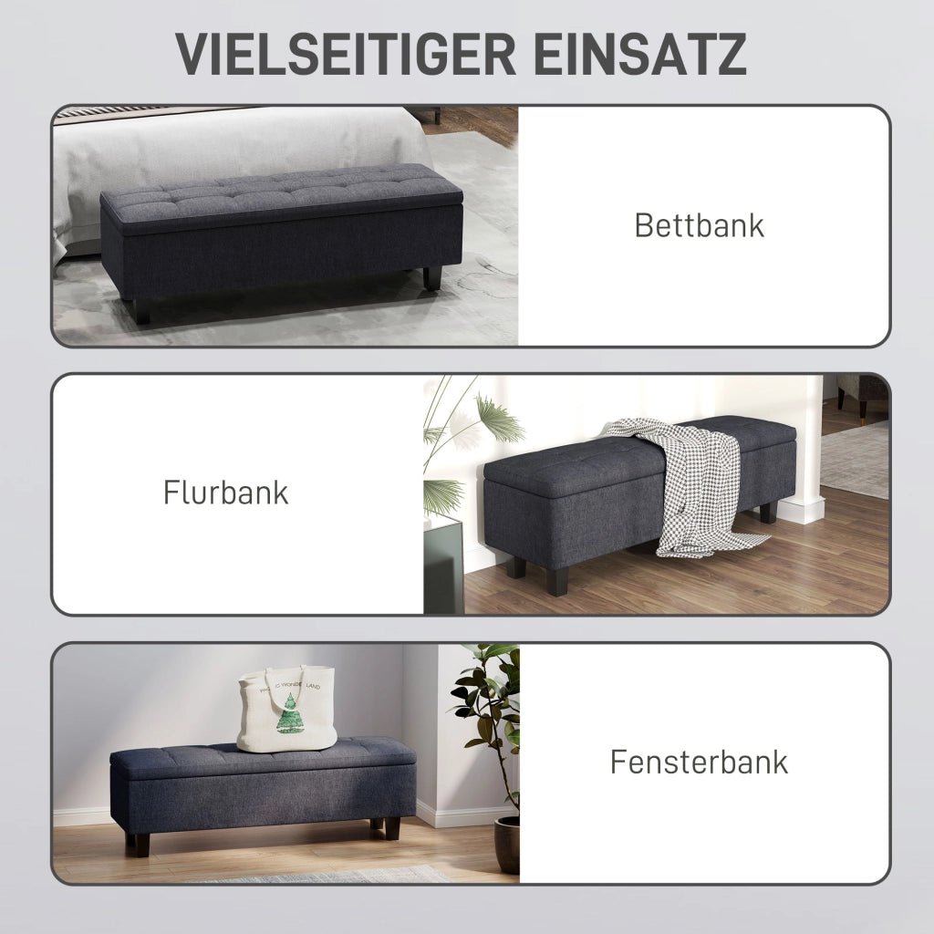 Poltrona in tessuto con gambe in legno ¨C zephmum ¨C Grigio scuro