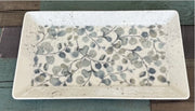 Piatto da Portata Vassoio Rettangolare in Porcellana Kimi Amelie 26 x 15 cm