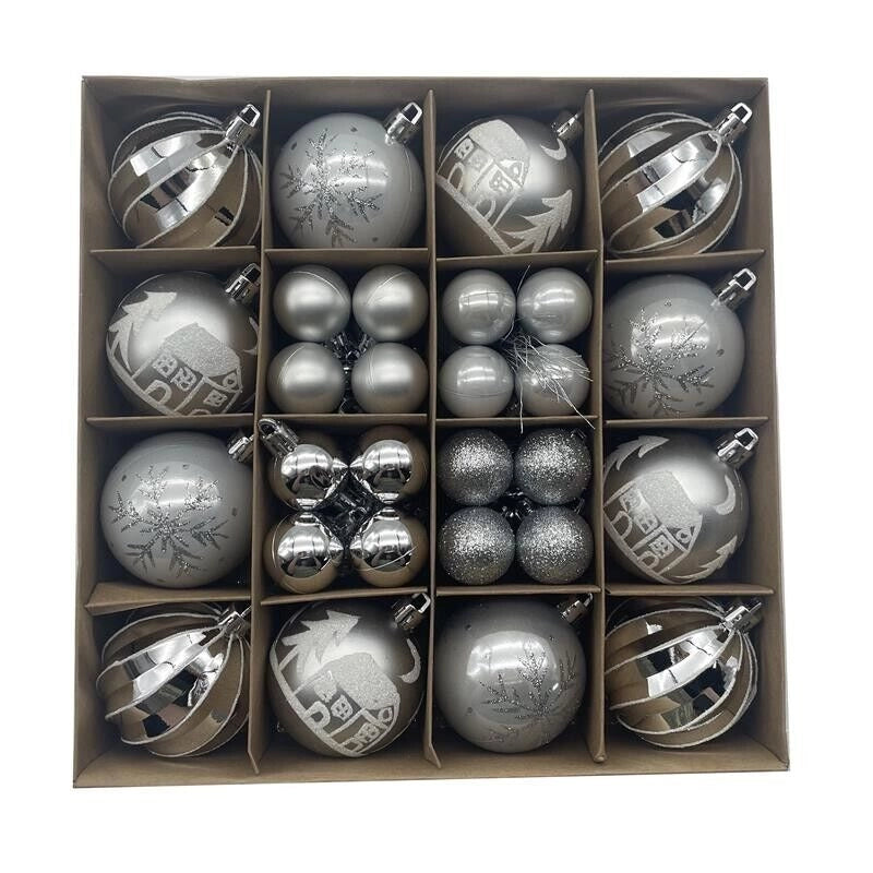 MAURY'S SPECIAL BOX CONFEZIONE DA 44 SFERE IN COLORE SILVER