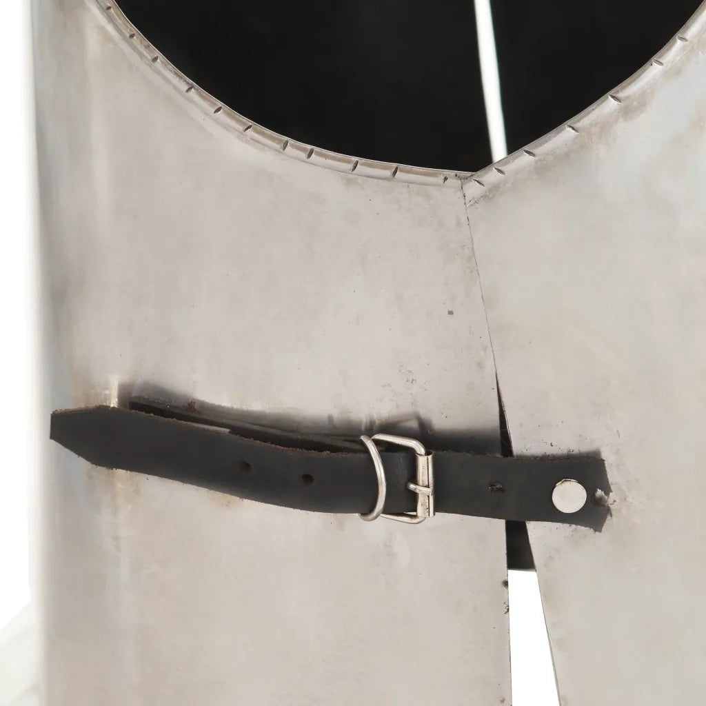 Corazza da Cavaliere Medievale Replica LARP Argento in Acciaio CFW7191278