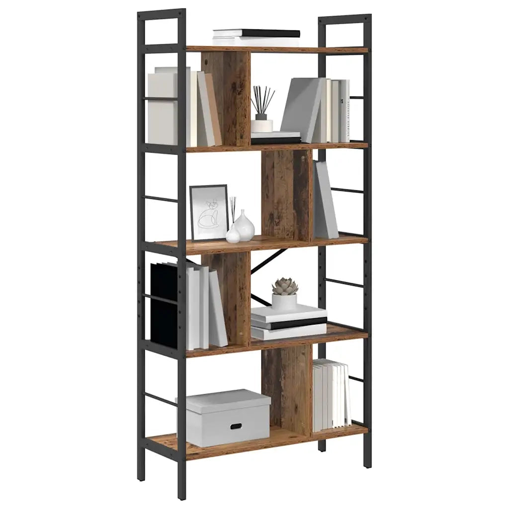 Libreria Legno vecchio 75 x 30 x 156 cm Legno multistrato