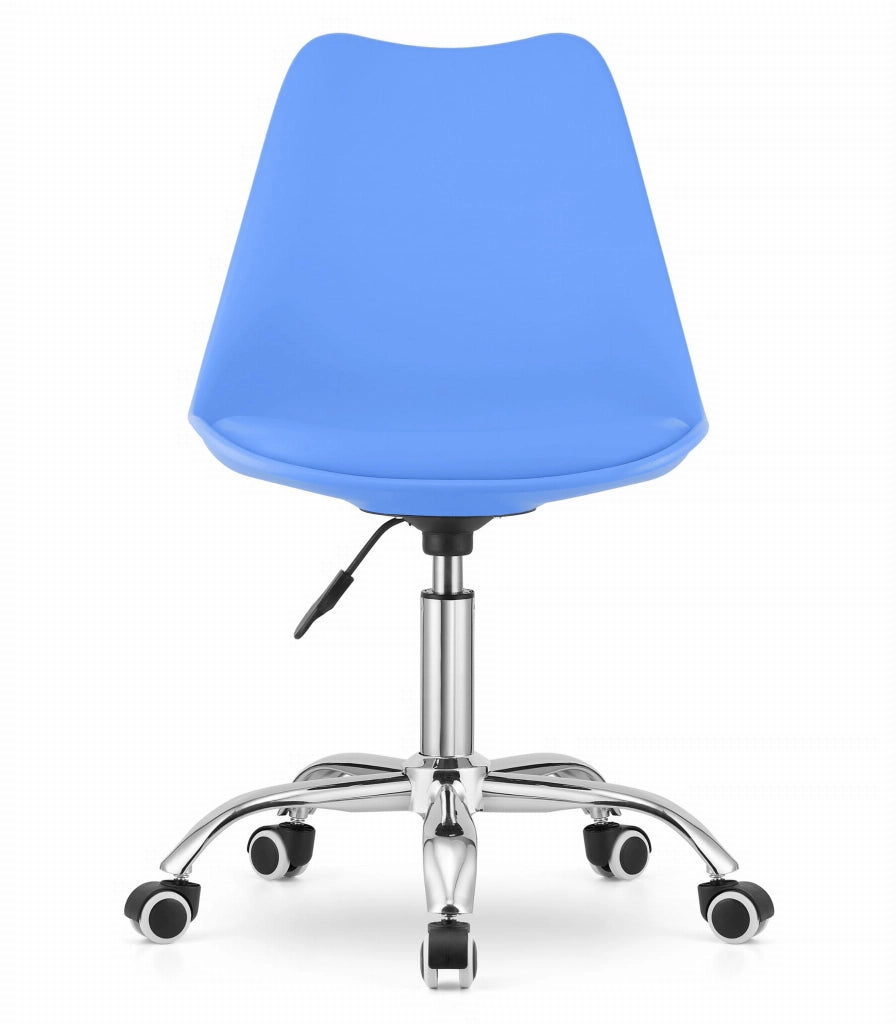 Valora VIRO SEDIA GIREVOLE Ergonomica Blu per Ufficio Domestico