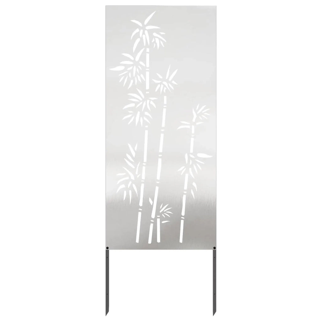 Schermo per privacy in giardino Floreale Argento 50 x 140 cm 876298
