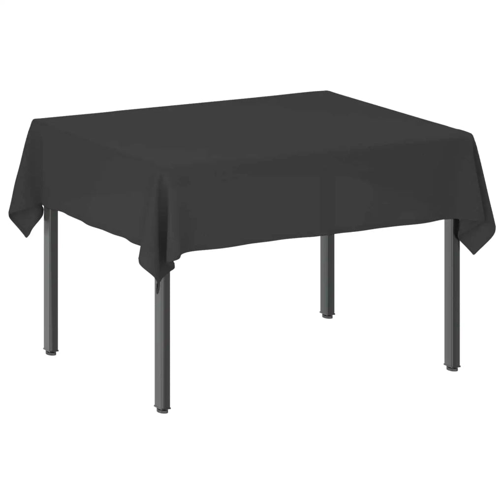 Tovaglia da Tavolo 5 pz Rettangolare Grigio Scuro 110 x 140 cm 42040303