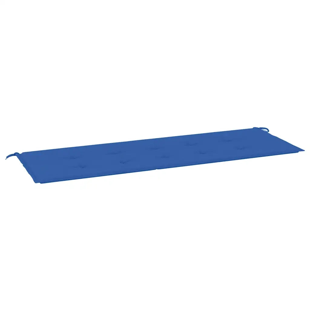 Cuscino per Panca da Giardino Royal Blu 150x50x3 cm Tessuto