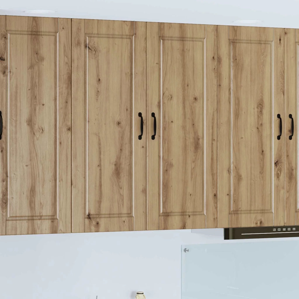 Armadietto a muro PORTO Rovere artigianale 80 x 31 x 100 cm