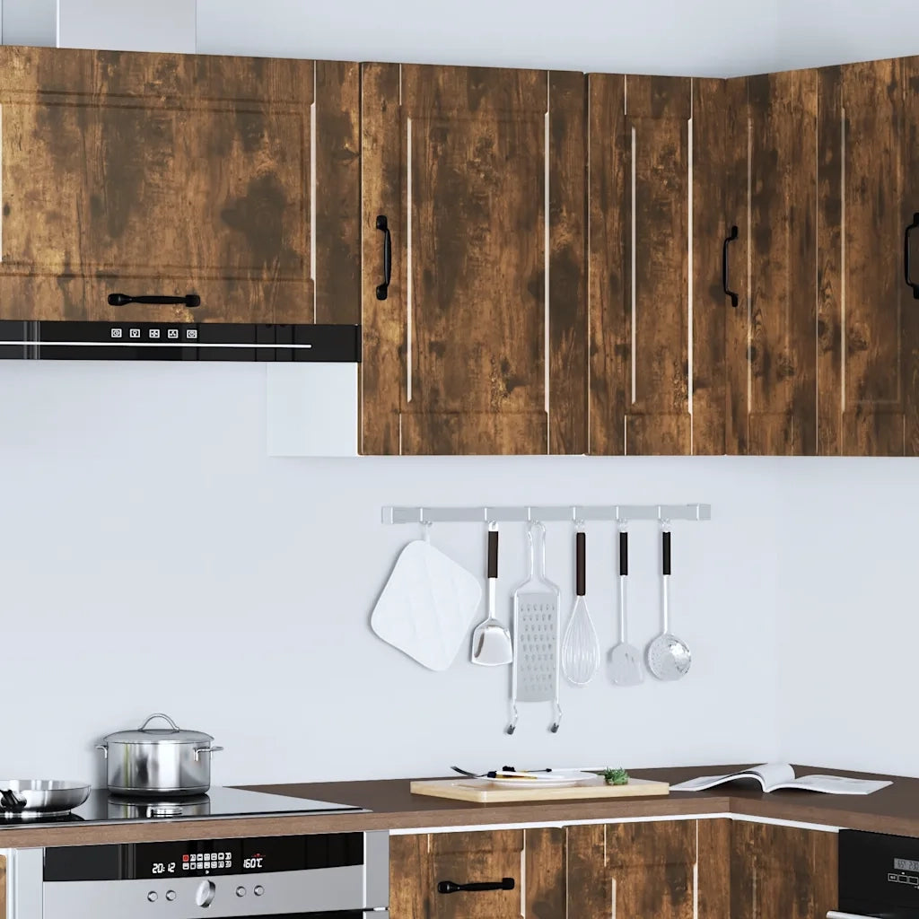 Pensile da Cucina Porto Rovere Fumo in Legno Multistrato 854032