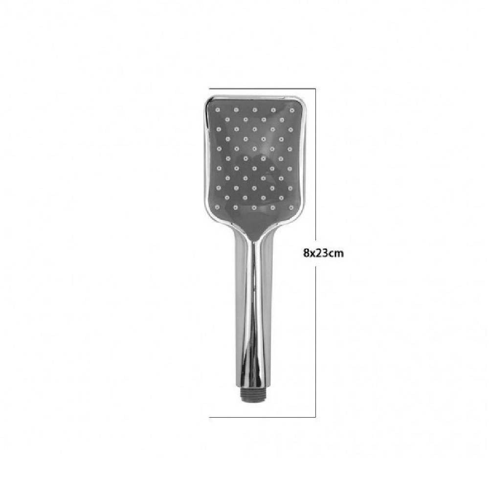 Trade Shop - Soffione Doccia 8 X 23 Cm Doccetta Rettangolare Monogetto Bagno Moderno 69313 -