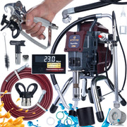 Agitatore di Vernice Zenthril Blaze Y – 1200W, 25MPa, 1,8 L/min | Motore Brushless, Regolazione Elettronica