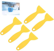 Set di spatole flessibili - 5 pezzi - Rimossorespolvere - Rimossorespolvere a bulbo - Strumento per l'installazione dei sticker - Accessorio per stampante 3D