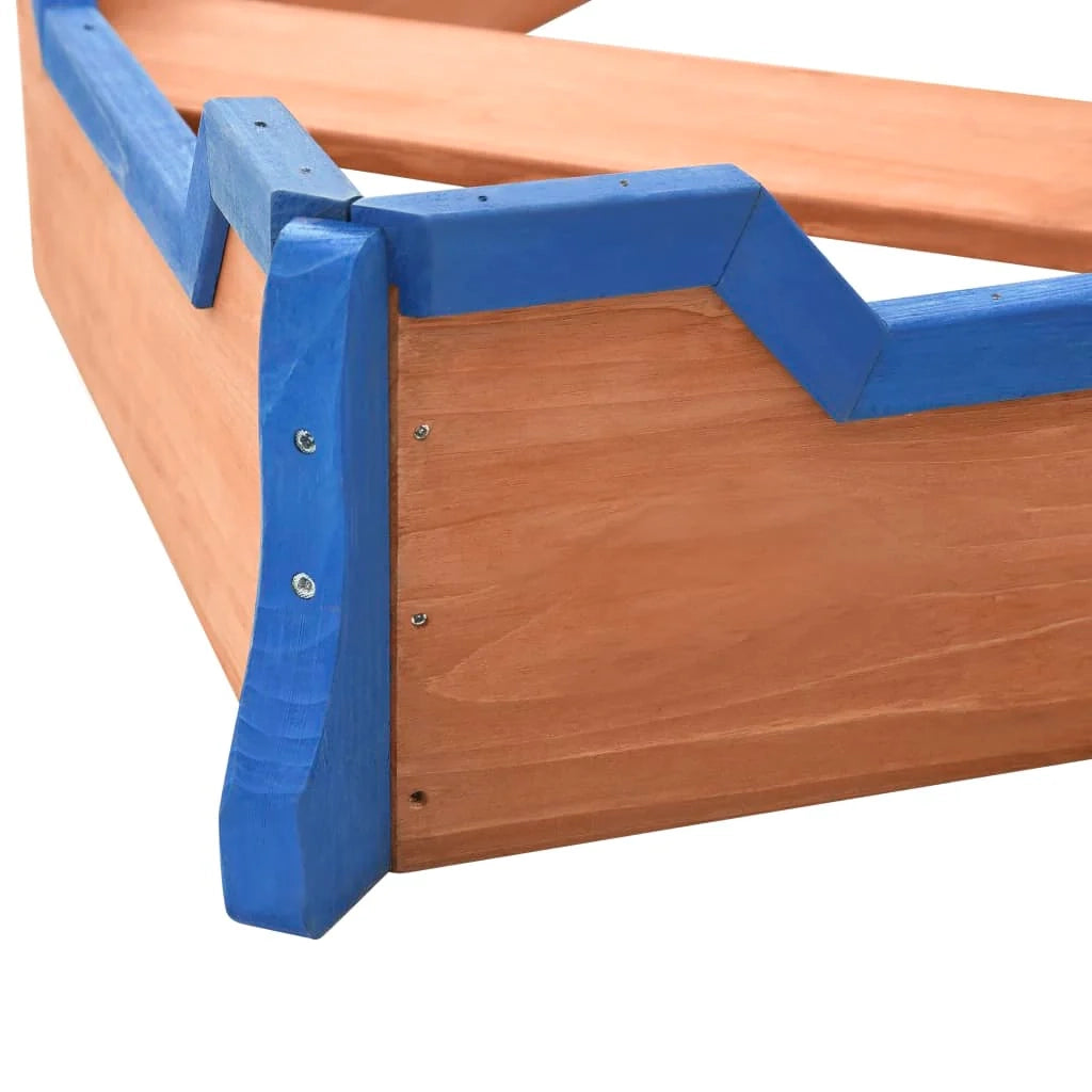 Sabbiera a forma di nave pirata legno di abete 190 x 94,5 x 101 cm 02_0005052