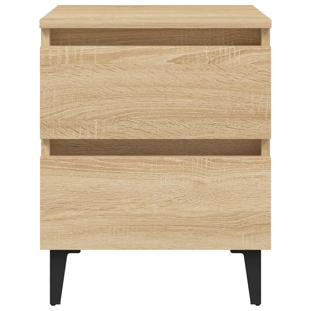 Comodino Rovere Sonoma 40x35x50 cm in Truciolato cod mxl 31197