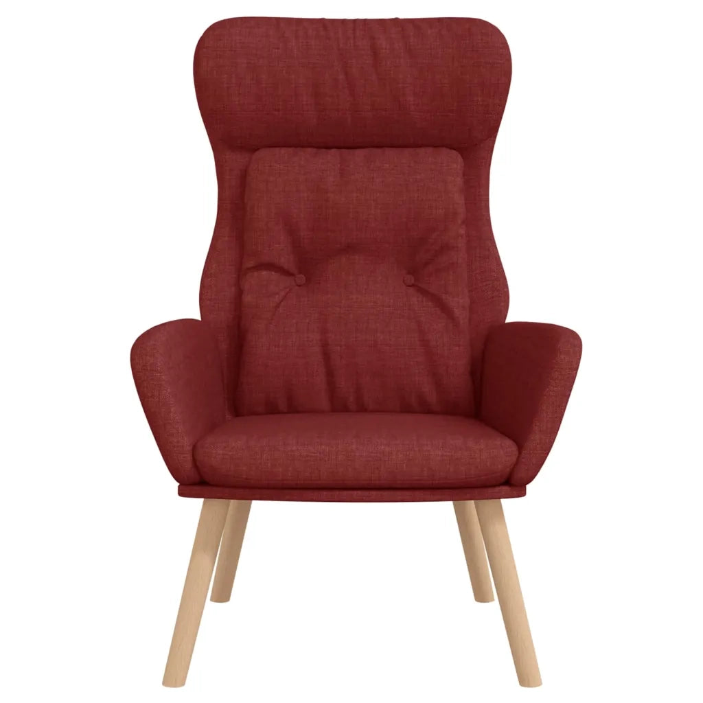 Poltrona Rilassante Rosso Vino in Tessutocod mxl 70866