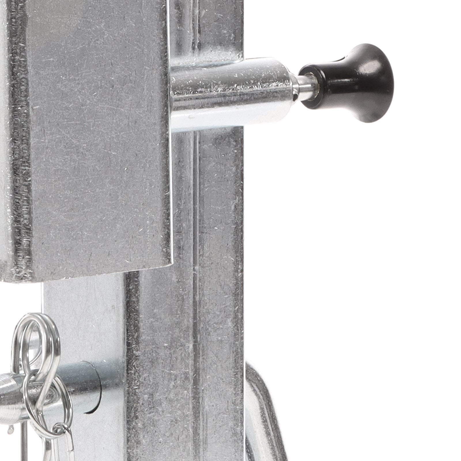 Set 2 piedi stabilizzatori per rimorchi roulotte 350mm, orientabili max 1300kg