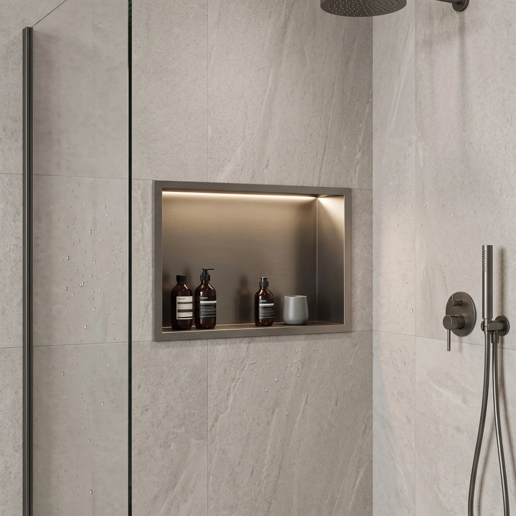 Mensola Bagno Led 30x45 Titan