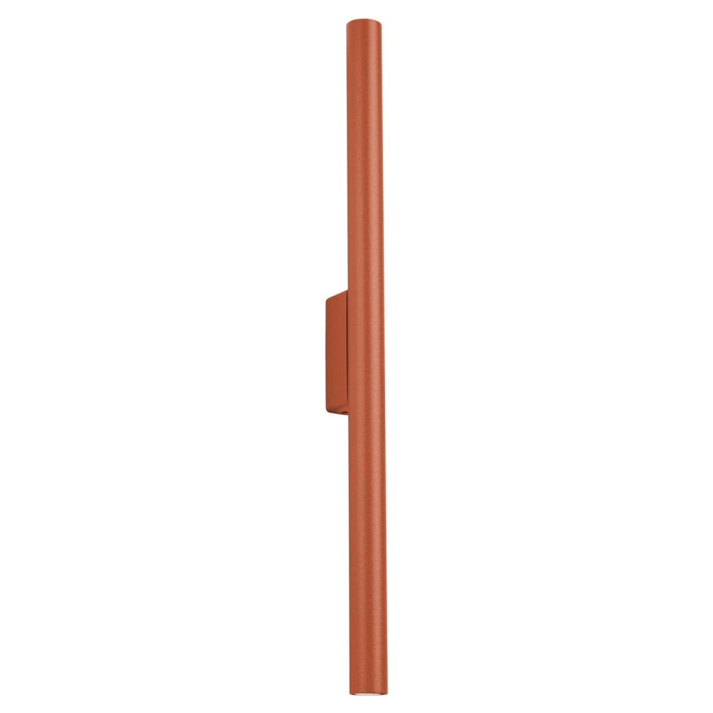 Applique Velino Pure Lume rossa ocra 50cm su-giù 2xG9
