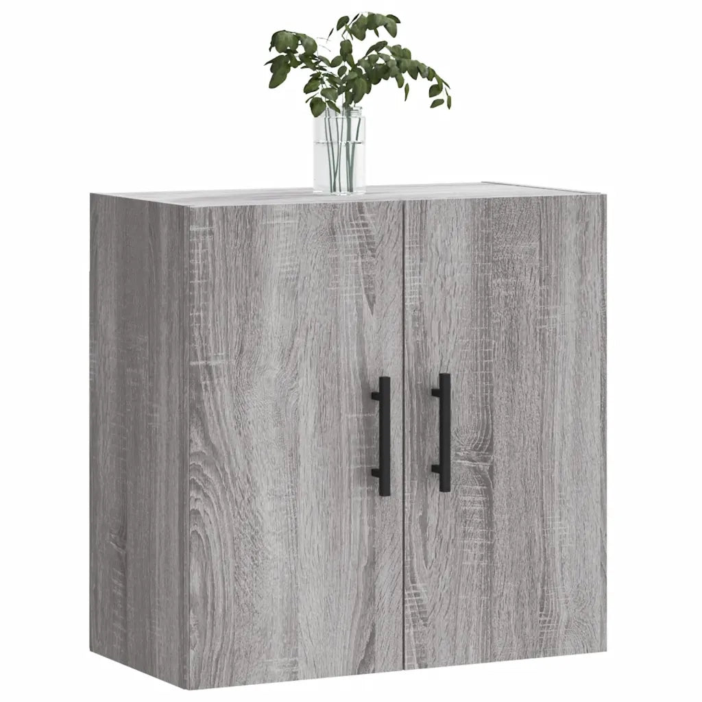 Mobile Pensile Grigio Sonoma 60x31x60 cm in Legno Multistrato 829994