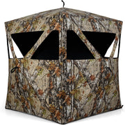 Tenda da Caccia per 2 Persone, Tenda Pop-Up Camouflage con Finestre Scorrevoli Silenziose, Pannelli di Sicurezza e Borsa per Il Trasporto, 140 x 140 x 170 cm