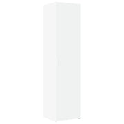 Buffet credenza cassettiera mobiletto mobile contenitore organizer cucina soggiorno salotto alto 45 x 42,5 x 185 cm legno ingegnerizzato bianco 02_0032457