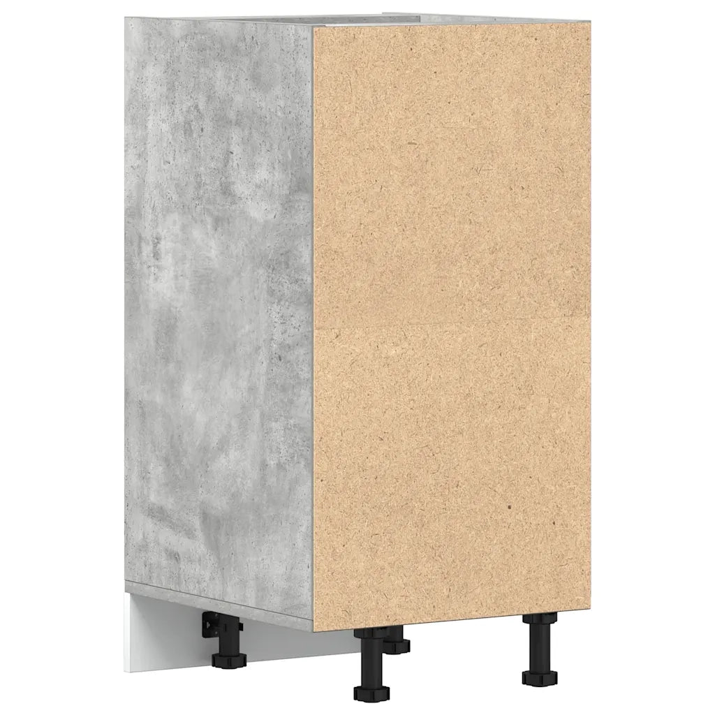 Armadio Inferiore “Riga” Grigio Cemento 40x44,5x81,5 cm 854205
