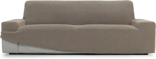 Bancovertrek elastico 3-zits - comfortevole e respirabile - duraturo e resistente - facile da applicare - dimensioni 180-230 cm - colore lino