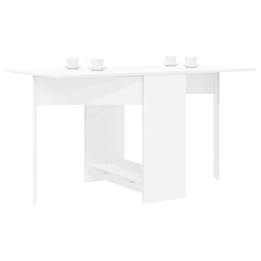 Tavolo da Pranzo 138 x 70 x 73,5 cm Legno ingegnerizzato Bianco 8006071