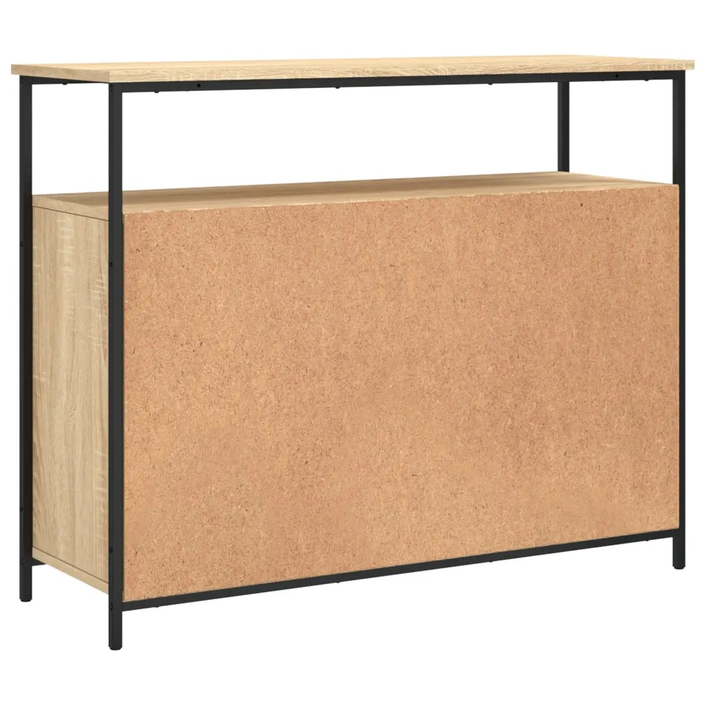 Credenza | Madia | Buffet da pranzo | Armadio da pranzo Rovere Sonoma 100x35x80 cm Legno ingegnerizzato