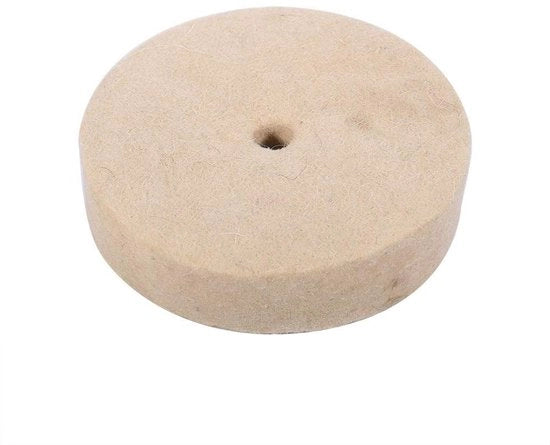 100 x 25 mm 4 pollici Veloce Vilt Polire - Accessori per Strumenti Rotanti - Disco di Polivia con Veloce Vilt .
