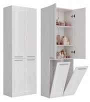 Colonna bagno NEL 2k/DD bianco lucido