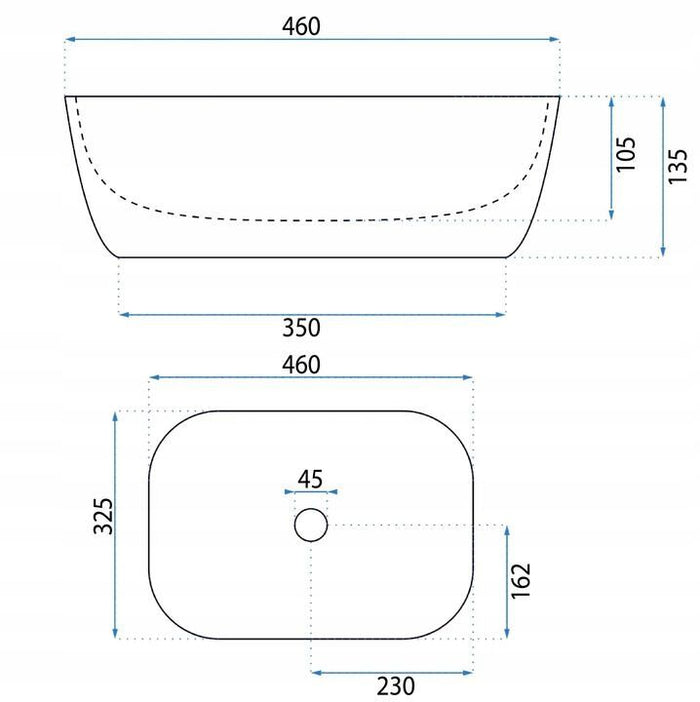 Lavabo Da Appoggio Basaro Hestia