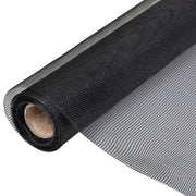 Zanzariera in Fibra di Vetro 100x1000 cm Nera 141162